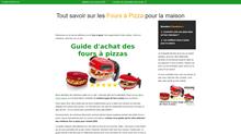 Guide des fours à pizzas électriques