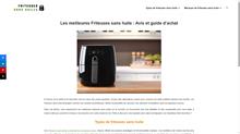 Friteuses sans Huiles