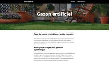 le gazon artificiel