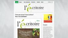 L’Ecritoire, le livre-revue littéraire suisse romand