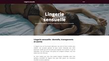 la lingerie sensuelle