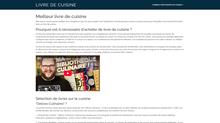 livre de cuisine