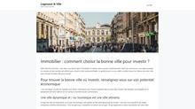 Logement et Ville - Site d'information par Jean-Claude Freschel