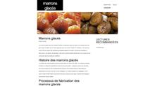 les marrons glacés