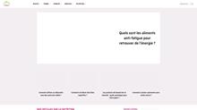 informations sur les regimes