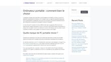 ordinateur portable