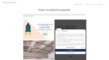 plafond suspendu