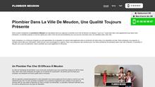 Plombier Meudon