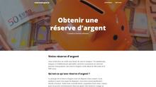 infos sur la reserve d'argent