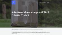 Comparatif robot lave vitres