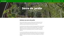 serre de jardin