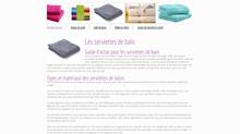 serviette de bain