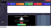 Spacebar Counter