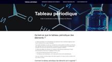 le tableau periodique