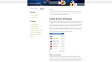 taux de change