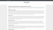 destinations voyages