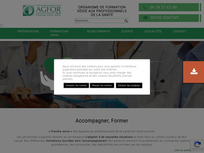 Agfor Santé : organisme de formation formation des professionnels de santé