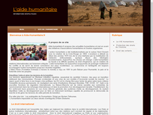 aide humanitaire