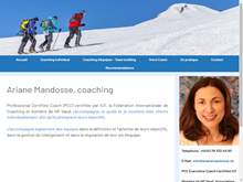 Ariane Mandosse, coaching personnel et team building
