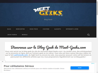 Meet-Geeks.com, le blog 100% geek