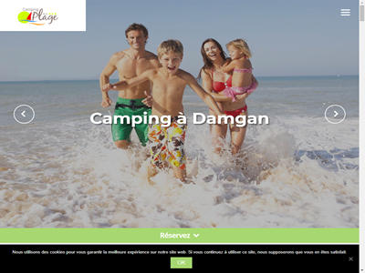 Camping de la Plage : Camping à Damgan