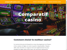 comparatif casino
