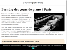 cours de piano à Paris