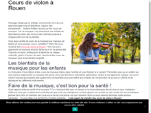 Cours de violon à Rouen