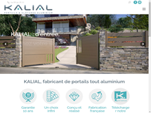 Fabricant de portails alu - Portails et portillons fabriqués en France - Kalial