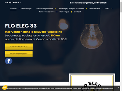 Votre entreprise d’électricité générale près de Bordeaux (Nouvelle-Aquitaine)