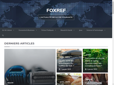 Foxref.org : Economie, Business, Jardinage, Technologie...