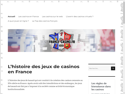 Les casinos en France