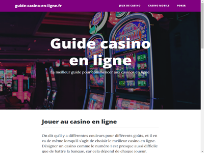 guide du casino