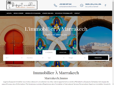immobilier luxe Marrakech