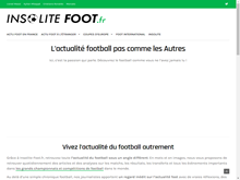 L'actu football sur Insolite-foot.fr
