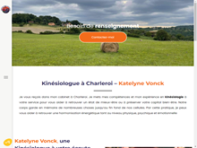 Cabinet de kinésiologie de Katelyne Vonck à Charleroi