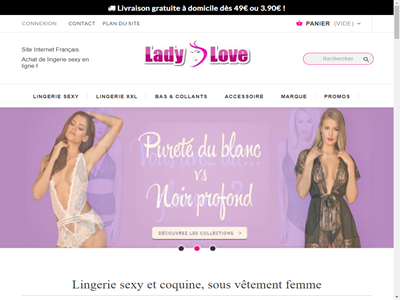 Boutique en ligne de lingerie sexy pas cher