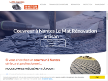 Couvreur à Nantes LE MAT Rénovation, répare, rénove, entretien vos toitures