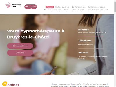 Hypnothérapeute à Bruyères-le-Châtel, Marie-Laure Ricci