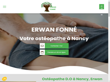 Erwan Fonné, ostéopathe à Nancy
