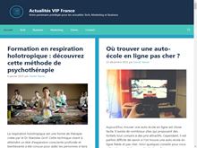 Actualités VIP France, votre blog sur l'entreprise