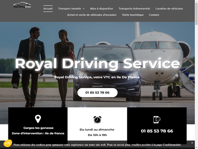 Entreprise de VTC en île-de-France, Royal Driving Service