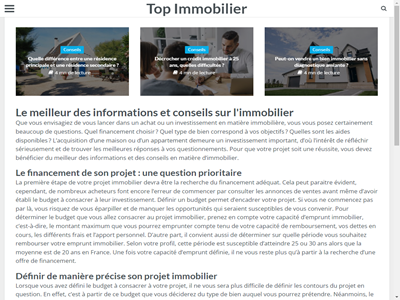 top immobilier