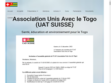 Solidarité avec le Togo avec UAT Suisse