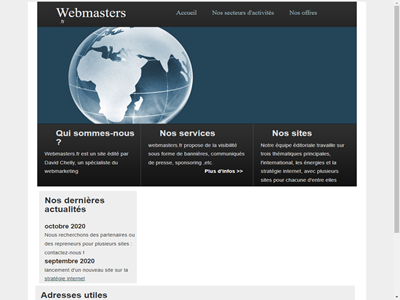 guide pour webmasters